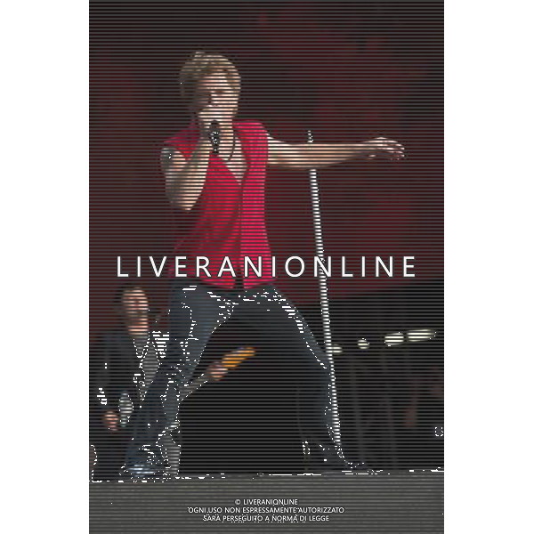 Bon Jovi headline The British Summer Time gig at Hyde Park, London, England, UK on 5th July 2013. The band consists of Jon Bon Jovi (lead vocals/guitar), David Bryan (keyboards), Hugh McDonald (bass) and Tico Torres (drums). AG ALDO LIVERANI S.A.S./ITALY ONLY - EDITORIAL USE ONLY