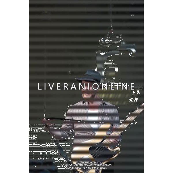 Mumford and Sons headline a one day festival, Gentlemen of the Road, at the Queen Elizabeth Park in Stratford. The show was part of their Summer Stampede 2013 tour. Picture shows Ted Dwayne. AG ALDO LIVERANI SAS ONLY ITALY