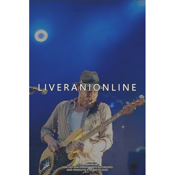 Mumford and Sons headline a one day festival, Gentlemen of the Road, at the Queen Elizabeth Park in Stratford. The show was part of their Summer Stampede 2013 tour. Picture shows Ted Dwayne. AG ALDO LIVERANI SAS ONLY ITALY