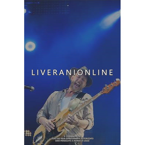 Mumford and Sons headline a one day festival, Gentlemen of the Road, at the Queen Elizabeth Park in Stratford. The show was part of their Summer Stampede 2013 tour. Picture shows Ted Dwayne. AG ALDO LIVERANI SAS ONLY ITALY