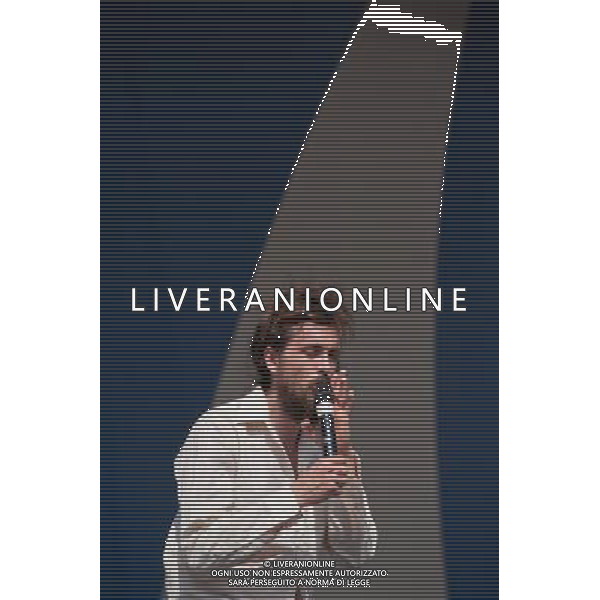 Edward Sharpe and the Magnetic Zeros play Mumford and Sons\'s Gentlemen of the Road festival, at the Queen Elizabeth Park in Stratford. Picture shows Alex Ebert. ©photoshot/AGENZIA ALDO LIVERANI SAS - ITALY ONLY - EDITORIAL USE ONLY