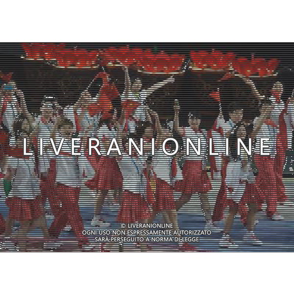 (130707) -- KAZAN, July 7, 2013 () -- Chinese Delegation enters the stadium during the opening ceremony of the Summer Universiade in Kazan, Russia, July 6, 2013. (/Jiang Kehong) AG ALDO LIVERANI SAS ONLY ITALY