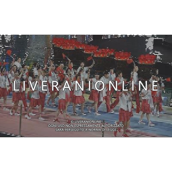 (130707) -- KAZAN, July 7, 2013 () -- Chinese Delegation enters the stadium during the opening ceremony of the Summer Universiade in Kazan, Russia, July 6, 2013. (/Jiang Kehong) AG ALDO LIVERANI SAS ONLY ITALY