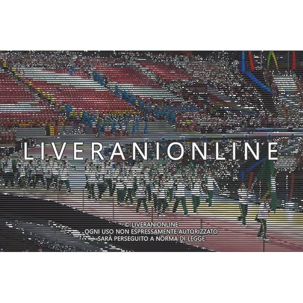 (130707) -- KAZAN, July 7, 2013 () -- Macao of China Delegation enters the stadium during the opening ceremony of the Summer Universiade in Kazan, Russia, July 6, 2013. (/Jiang Kehong) AG ALDO LIVERANI SAS ONLY ITALY