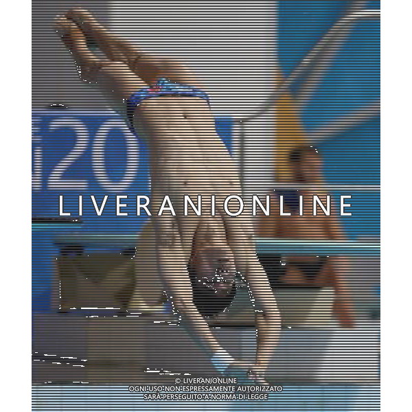 (130708) -- KAZAN, July 8, 2013 () -- Lin Jin of China competes during the final of men\'s 1m Springboard diving at the 27th Summer Universiade in Kazan, Russia, July 8, 2013. Lin Jin won the gold medal with 429.05. (/Li Ying) AG ALDO LIVERANI SAS ONLY ITALY
