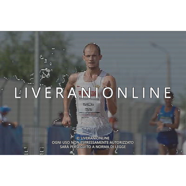 (130709) -- KAZAN, July 9, 2013 () -- Krivov Andrey of Russia competes in the men\'s 20km race walk competition at the 27th Summer Universiade in Kazan, Russia, July 9, 2013. Andrei Krivov won the gold medal and created the new Universiade record of the event with 1 hour 20 minutes 47 seconds. (/Jiang Kehong) ©PHOTOSHOT/AGENZIA ALDO LIVERANI SAS - ITALY ONLY - EDITORIAL USE ONLY