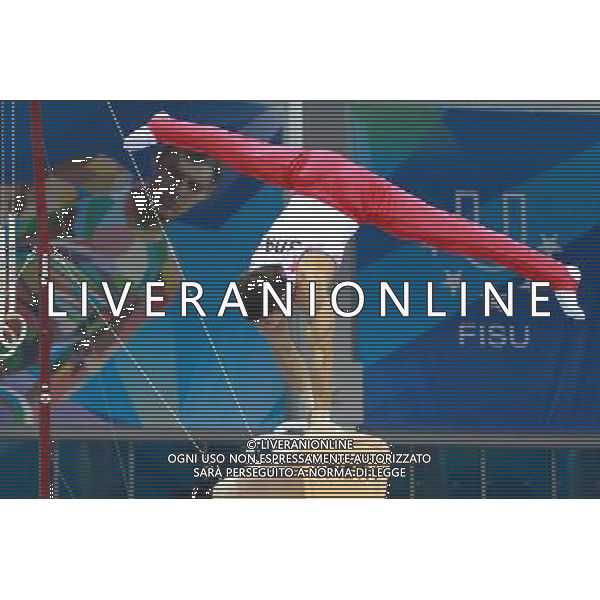 (130711) -- KAZAN, July 11, 2013 () -- Nikolai Kuksenkov of Russia competes during the men\'s pommel horse final at the 27th Summer Universiade in Kazan, Russia, July 10, 2013. Kuksenkov won the gold medal with 15.050 points. (/Ren Yuan) (jyc) ©photoshot/AGENZIA ALDO LIVERANI SAS - ITALY ONLY - EDITORIAL USE ONLY
