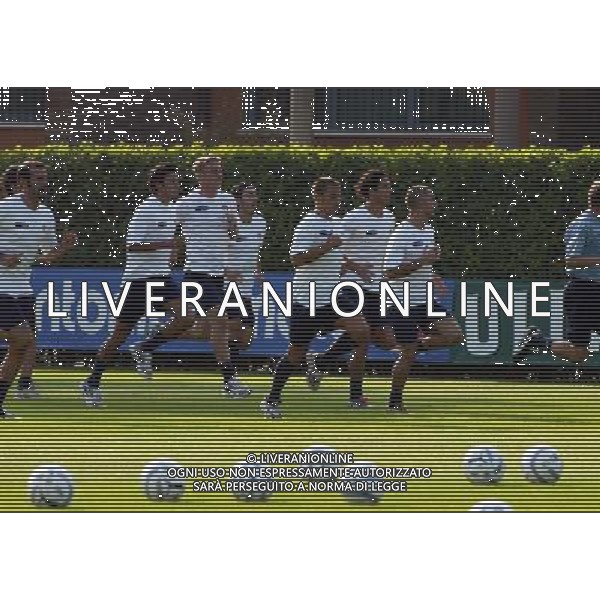 Coverciano 04/10/2004 Raduno della Nazionale Nella foto: Un momento dell\'allenamento.* Ph Gianni Nucci/Aldo Liverani