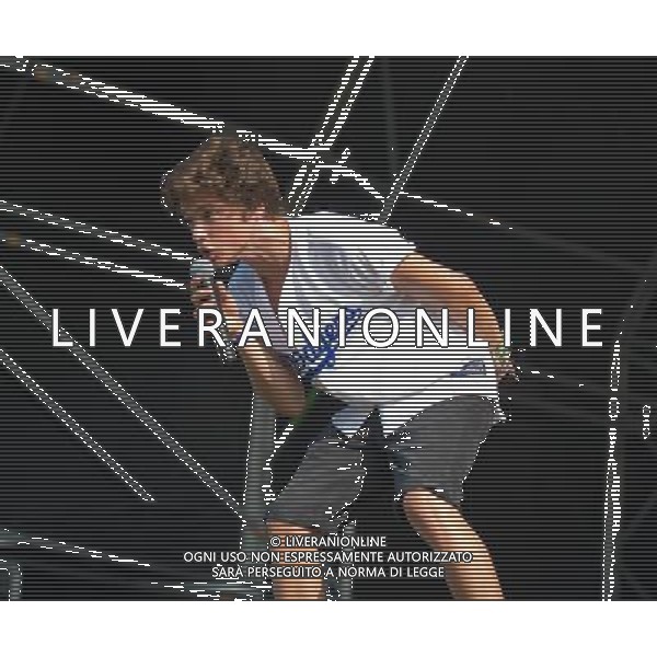  Gloucester UK: The Vamps performing at the first SportBeat festival.. Date 07/07/2013 ©PHOTOSHOT/AGENZIA ALDO LIVERANI SAS - ITALY ONLY - EDITORIAL USE ONLY