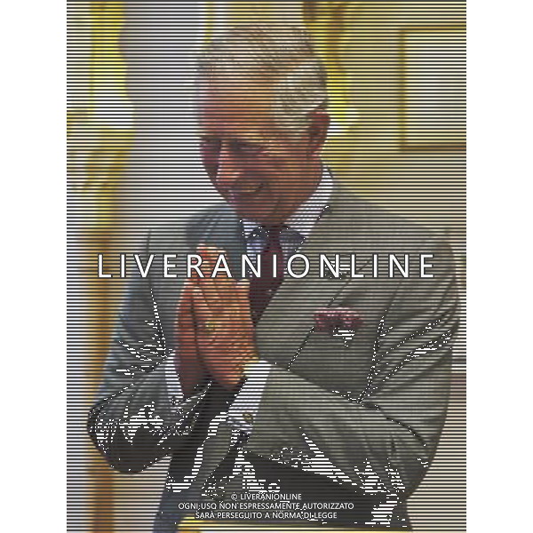 Prince\'s School of Traditional Arts...Mcc0048566.DT News.Rota. Prince of Wales visits The Prince\'s School of Traditional Arts Degree Show.Pic Shows HRH The Prince of Wales looking around the show ©photoshot/AGENZIA ALDO LIVERANI SAS - ITALY ONLY - REALI INGLESI: Il principe Carlo d\'inghilterra in visita alla scuola delle arti tradizionali e spettacolo