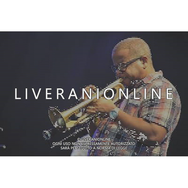 Love Supreme Jazz Festival at Glynde near Lewes, East Sussex. Terence Blanchard (Terence Oliver Blanchard) is an American jazz trumpeter, bandleader, composer, arranger, and film score composer. /AGENZIA ALDO LIVERANI SAS-ITALY ONLY - EDITORIAL USE ONLY