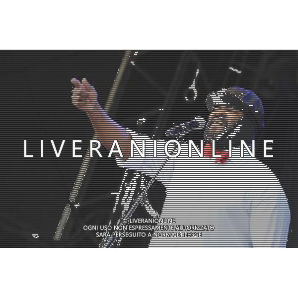 Love Supreme Jazz Festival at Glynde near Lewes, East Sussex. Gregory Porter pictured, is an American jazz vocalist, songwriter, and actor. /AGENZIA ALDO LIVERANI SAS-ITALY ONLY - EDITORIAL USE ONLY