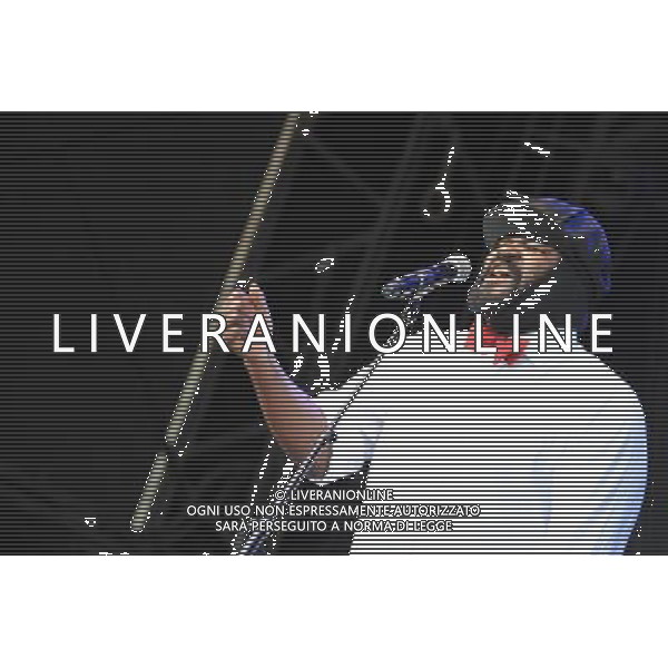 Love Supreme Jazz Festival at Glynde near Lewes, East Sussex. Gregory Porter pictured, is an American jazz vocalist, songwriter, and actor. /AGENZIA ALDO LIVERANI SAS-ITALY ONLY - EDITORIAL USE ONLY
