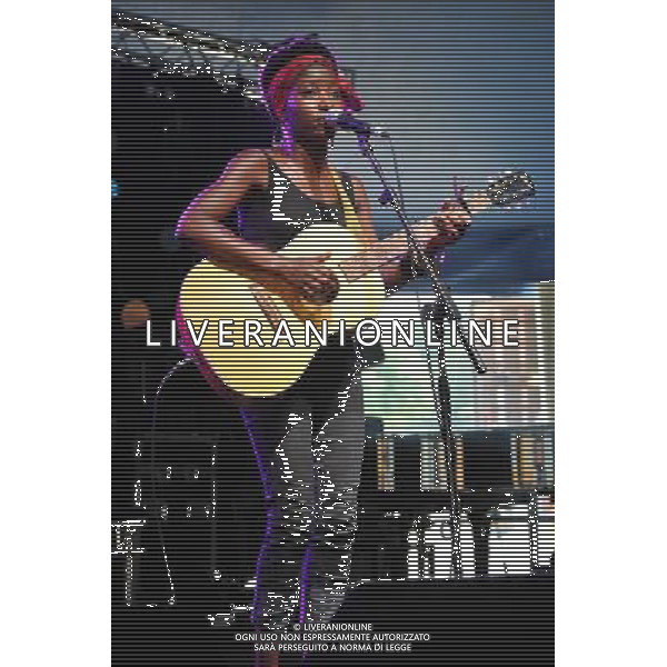 Love Supreme Jazz Festival at Glynde near Lewes, East Sussex. Josephine Oniyama pictured. /AGENZIA ALDO LIVERANI SAS-ITALY ONLY - EDITORIAL USE ONLY