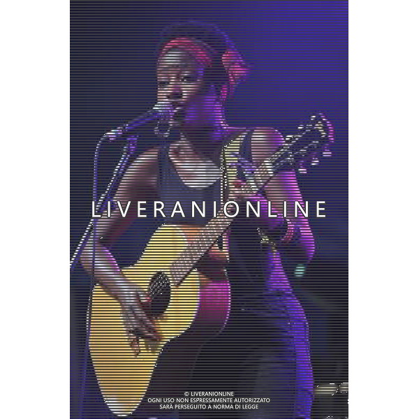 Love Supreme Jazz Festival at Glynde near Lewes, East Sussex. Josephine Oniyama pictured. /AGENZIA ALDO LIVERANI SAS-ITALY ONLY - EDITORIAL USE ONLY