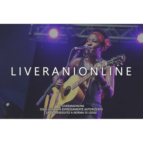 Love Supreme Jazz Festival at Glynde near Lewes, East Sussex. Josephine Oniyama pictured. /AGENZIA ALDO LIVERANI SAS-ITALY ONLY - EDITORIAL USE ONLY