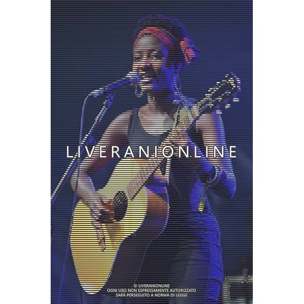Love Supreme Jazz Festival at Glynde near Lewes, East Sussex. Josephine Oniyama pictured. /AGENZIA ALDO LIVERANI SAS-ITALY ONLY - EDITORIAL USE ONLY