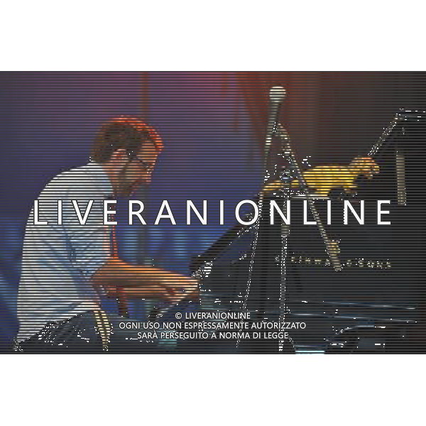 Love Supreme Jazz Festival at Glynde near Lewes, East Sussex. Neil Cowley Trio consists of band members: Neil Cowley (Piano) Rex Horan (Bass) Evan Jenkins (Drums) /AGENZIA ALDO LIVERANI SAS-ITALY ONLY - EDITORIAL USE ONLY