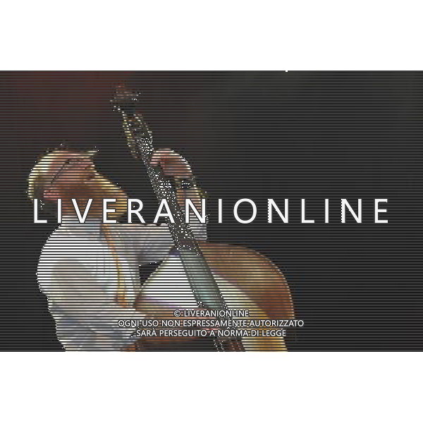 Love Supreme Jazz Festival at Glynde near Lewes, East Sussex. Neil Cowley Trio consists of band members: Neil Cowley (Piano) Rex Horan (Bass) Evan Jenkins (Drums) /AGENZIA ALDO LIVERANI SAS-ITALY ONLY - EDITORIAL USE ONLY