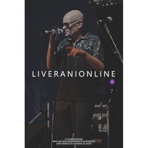 Love Supreme Jazz Festival at Glynde near Lewes, East Sussex. Kitten And The Hip pictured. Kitten Quinn vocals and Ashley Slater on brass. /AGENZIA ALDO LIVERANI SAS-ITALY ONLY - EDITORIAL USE ONLY