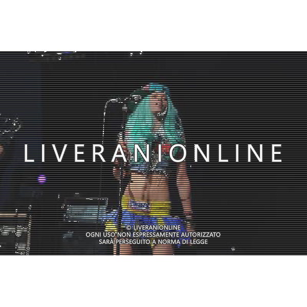 Love Supreme Jazz Festival at Glynde near Lewes, East Sussex. Kitten And The Hip pictured. Kitten Quinn vocals and Ashley Slater on brass. /AGENZIA ALDO LIVERANI SAS-ITALY ONLY - EDITORIAL USE ONLY