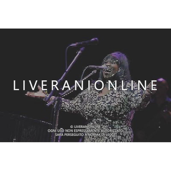 Love Supreme Jazz Festival at Glynde near Lewes, East Sussex. Jools Holland And His Rhythm And Blues Orchestra perform as headliners on the main stage of the festival. Special guests include Roland Gift and Ruby Turner amongst others. /AGENZIA ALDO LIVERANI SAS-ITALY ONLY - EDITORIAL USE ONLY