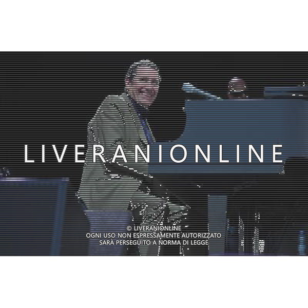 Love Supreme Jazz Festival at Glynde near Lewes, East Sussex. Jools Holland And His Rhythm And Blues Orchestra perform as headliners on the main stage of the festival. Special guests include Roland Gift and Ruby Turner amongst others. /AGENZIA ALDO LIVERANI SAS-ITALY ONLY - EDITORIAL USE ONLY