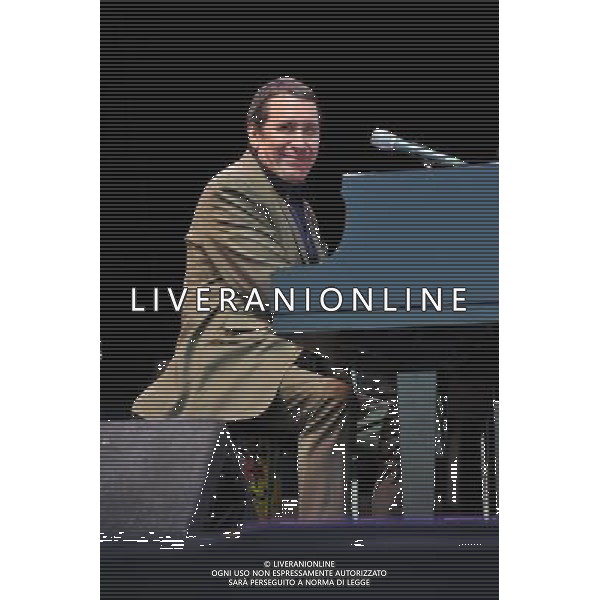 Love Supreme Jazz Festival at Glynde near Lewes, East Sussex. Jools Holland And His Rhythm And Blues Orchestra perform as headliners on the main stage of the festival. Special guests include Roland Gift and Ruby Turner amongst others. /AGENZIA ALDO LIVERANI SAS-ITALY ONLY - EDITORIAL USE ONLY