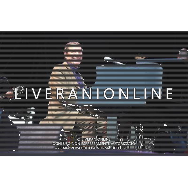 Love Supreme Jazz Festival at Glynde near Lewes, East Sussex. Jools Holland And His Rhythm And Blues Orchestra perform as headliners on the main stage of the festival. Special guests include Roland Gift and Ruby Turner amongst others. /AGENZIA ALDO LIVERANI SAS-ITALY ONLY - EDITORIAL USE ONLY