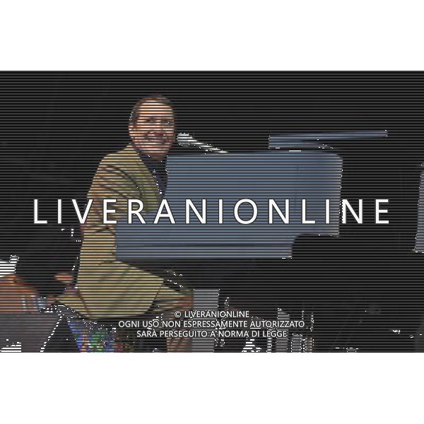 Love Supreme Jazz Festival at Glynde near Lewes, East Sussex. Jools Holland And His Rhythm And Blues Orchestra perform as headliners on the main stage of the festival. Special guests include Roland Gift and Ruby Turner amongst others. /AGENZIA ALDO LIVERANI SAS-ITALY ONLY - EDITORIAL USE ONLY