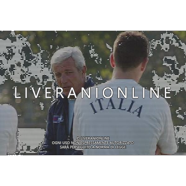 Coverciano 04/10/2004 Raduno della Nazionale Nella foto: Lippi Marcello.* Ph Gianni Nucci/Aldo Liverani