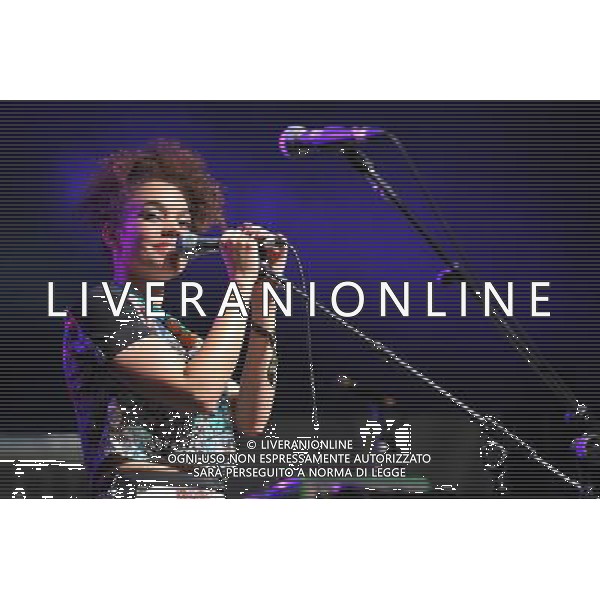 Love Supreme Jazz Festival at Glynde near Lewes, East Sussex. Andreya Triana pictured. /AGENZIA ALDO LIVERANI SAS-ITALY ONLY - EDITORIAL USE ONLY