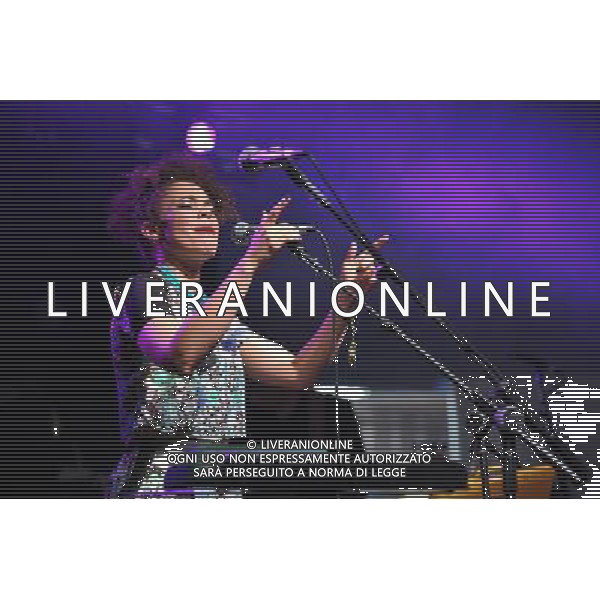 Love Supreme Jazz Festival at Glynde near Lewes, East Sussex. Andreya Triana pictured. /AGENZIA ALDO LIVERANI SAS-ITALY ONLY - EDITORIAL USE ONLY