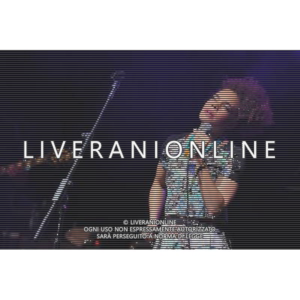 Love Supreme Jazz Festival at Glynde near Lewes, East Sussex. Andreya Triana pictured. /AGENZIA ALDO LIVERANI SAS-ITALY ONLY - EDITORIAL USE ONLY