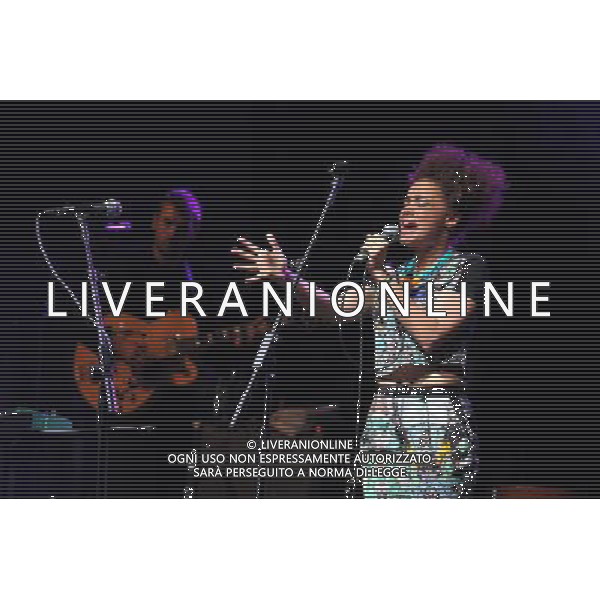 Love Supreme Jazz Festival at Glynde near Lewes, East Sussex. Andreya Triana pictured. /AGENZIA ALDO LIVERANI SAS-ITALY ONLY - EDITORIAL USE ONLY