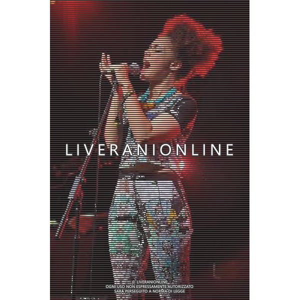 Love Supreme Jazz Festival at Glynde near Lewes, East Sussex. Andreya Triana pictured. /AGENZIA ALDO LIVERANI SAS-ITALY ONLY - EDITORIAL USE ONLY