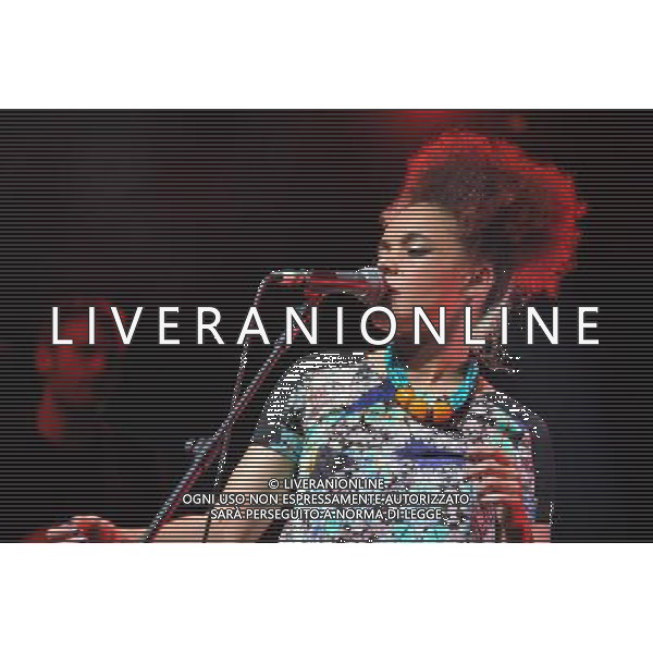Love Supreme Jazz Festival at Glynde near Lewes, East Sussex. Andreya Triana pictured. /AGENZIA ALDO LIVERANI SAS-ITALY ONLY - EDITORIAL USE ONLY