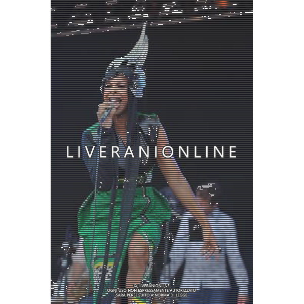 Love Supreme Jazz Festival at Glynde near Lewes, East Sussex. Brand New Heavies pictured band members include: Jan Kincaid Simon Bartholomew Andrew Levy Dawn Joseph /AGENZIA ALDO LIVERANI SAS-ITALY ONLY - EDITORIAL USE ONLY