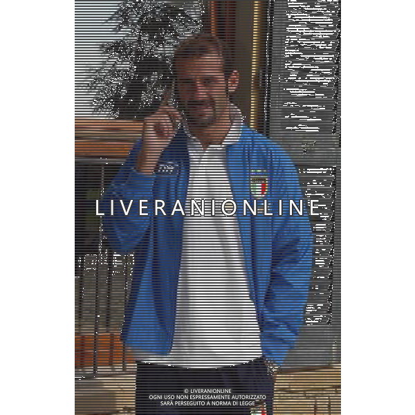 Coverciano 04/10/2004 Raduno della Nazionale Nella foto: Pancaro Giuseppe.* Ph Gianni Nucci/Aldo Liverani