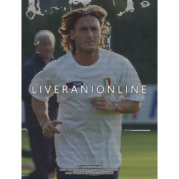 Coverciano 04/10/2004 Raduno della Nazionale Nella foto: Totti Francesco.* Ph Gianni Nucci/Aldo Liverani