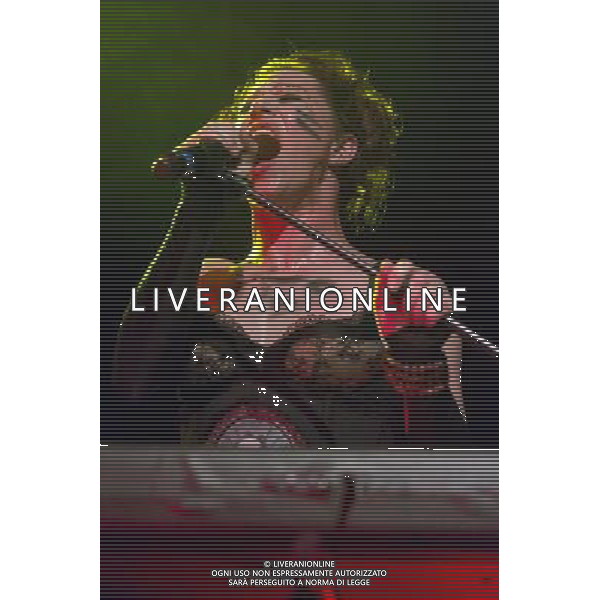 Musician Amanda Palmer performs live at the Ritz, Manchester, England, 11th July 2013. AG ALDO LIVERANI SAS ONLY ITALY