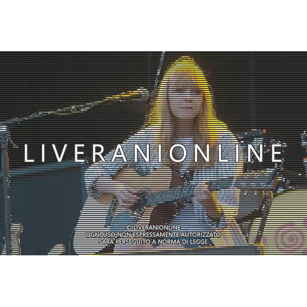 Lucy Rose (born Lucy Rose Parton) opens for Paul Wellerat Kew Gardens, Richmond, England, UK on 11th July 2013 as part of the Kew The Music series of gigs. AG ALDO LIVERANI SAS ONLY ITALY