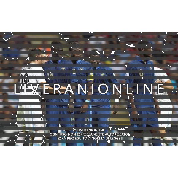 FIFA U20 World Cup Final match between France and Uruguay at Turk Telekom Arena Stadium in Istanbul, Turkey 13.07.2013 Pictured: Naby Sarr (14), Paul Pogba (6) , Kurt Zouma (4) and Yaya Sanogo (9) of France. MISTRZOSTWA SWIATA U20 U 20 PILKA NOZNA TURCJA FINAL FRANCJA vs URUGWAJ FOT. SESKIM/NEWSPIX.PL TURKEY, GERMANY, AUSTRIA AND UK OUT !!! --- Newspix.pl AG ALDO LIVERANI SAS ONLY ITALY *** Local Caption *** www.newspix.pl mail us: info@newspix.pl call us: 0048 022 23 22 222 --- Polish Picture Agency by Ringier Axel Springer Poland