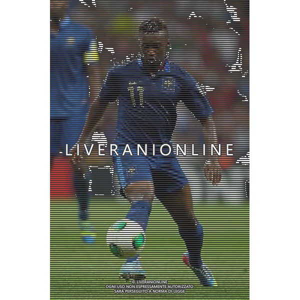 FIFA U20 World Cup Final match between France and Uruguay at Turk Telekom Arena Stadium in Istanbul, Turkey 13.07.2013 Pictured: Jean Christophe Bahebeck of France. MISTRZOSTWA SWIATA U20 U 20 PILKA NOZNA TURCJA FINAL FRANCJA vs URUGWAJ FOT. SESKIM/NEWSPIX.PL TURKEY, GERMANY, AUSTRIA AND UK OUT !!! --- Newspix.pl AG ALDO LIVERANI SAS ONLY ITALY *** Local Caption *** www.newspix.pl mail us: info@newspix.pl call us: 0048 022 23 22 222 --- Polish Picture Agency by Ringier Axel Springer Poland