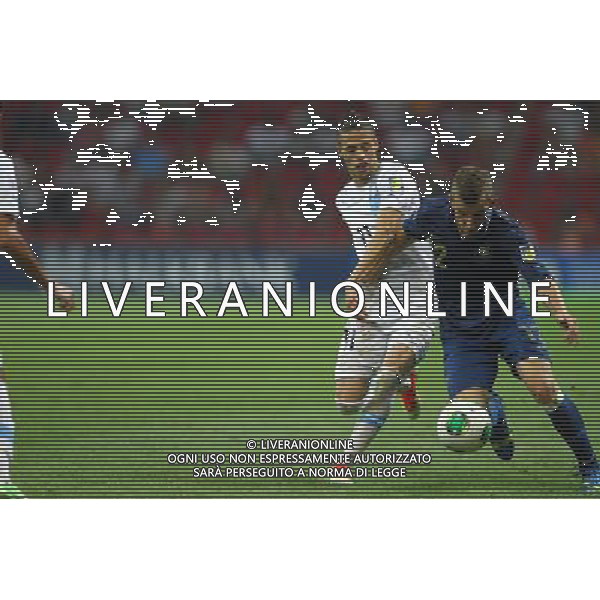 FIFA U20 World Cup Final match between France and Uruguay at Turk Telekom Arena Stadium in Istanbul, Turkey 13.07.2013 Pictured: Dimitri Foulquier (2) of France. MISTRZOSTWA SWIATA U20 U 20 PILKA NOZNA TURCJA FINAL FRANCJA vs URUGWAJ FOT. SESKIM/NEWSPIX.PL TURKEY, GERMANY, AUSTRIA AND UK OUT !!! --- Newspix.pl AG ALDO LIVERANI SAS ONLY ITALY *** Local Caption *** www.newspix.pl mail us: info@newspix.pl call us: 0048 022 23 22 222 --- Polish Picture Agency by Ringier Axel Springer Poland