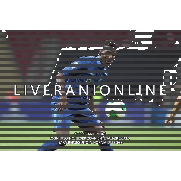 FIFA U20 World Cup Final match between France and Uruguay at Turk Telekom Arena Stadium in Istanbul, Turkey 13.07.2013 Pictured:Paul Pogba of France. MISTRZOSTWA SWIATA U20 U 20 PILKA NOZNA TURCJA FINAL FRANCJA vs URUGWAJ FOT. SESKIM/NEWSPIX.PL TURKEY, GERMANY, AUSTRIA AND UK OUT !!! --- Newspix.pl AG ALDO LIVERANI SAS ONLY ITALY *** Local Caption *** www.newspix.pl mail us: info@newspix.pl call us: 0048 022 23 22 222 --- Polish Picture Agency by Ringier Axel Springer Poland