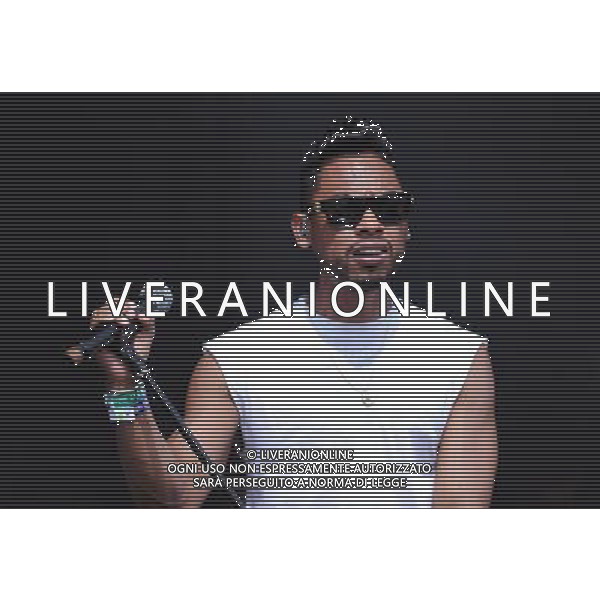  Miguel performing live at the Yahoo Wireless Festival. Held in the Queen Elizabeth Olympic Park, Stratford, on Saturday July 13, 2013. ©photoshot/AGENZIA ALDO LIVERANI SAS - ITALY ONLY - EDITORIAL USE ONLY