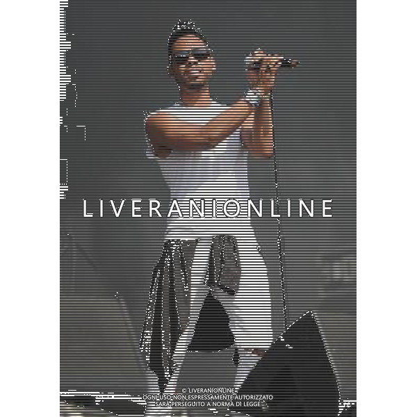  Miguel performing live at the Yahoo Wireless Festival. Held in the Queen Elizabeth Olympic Park, Stratford, on Saturday July 13, 2013. ©photoshot/AGENZIA ALDO LIVERANI SAS - ITALY ONLY - EDITORIAL USE ONLY