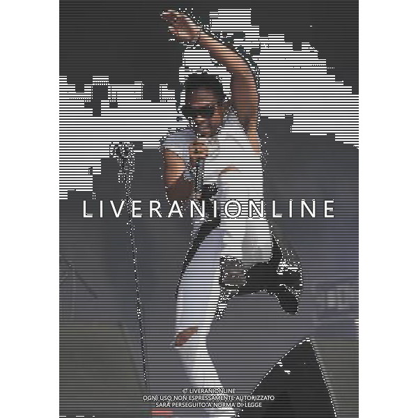  Miguel performing live at the Yahoo Wireless Festival. Held in the Queen Elizabeth Olympic Park, Stratford, on Saturday July 13, 2013. ©photoshot/AGENZIA ALDO LIVERANI SAS - ITALY ONLY - EDITORIAL USE ONLY