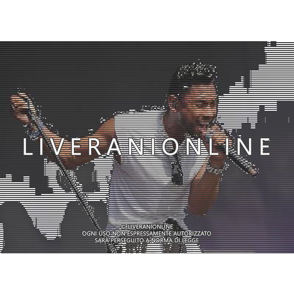  Miguel performing live at the Yahoo Wireless Festival. Held in the Queen Elizabeth Olympic Park, Stratford, on Saturday July 13, 2013. ©photoshot/AGENZIA ALDO LIVERANI SAS - ITALY ONLY - EDITORIAL USE ONLY